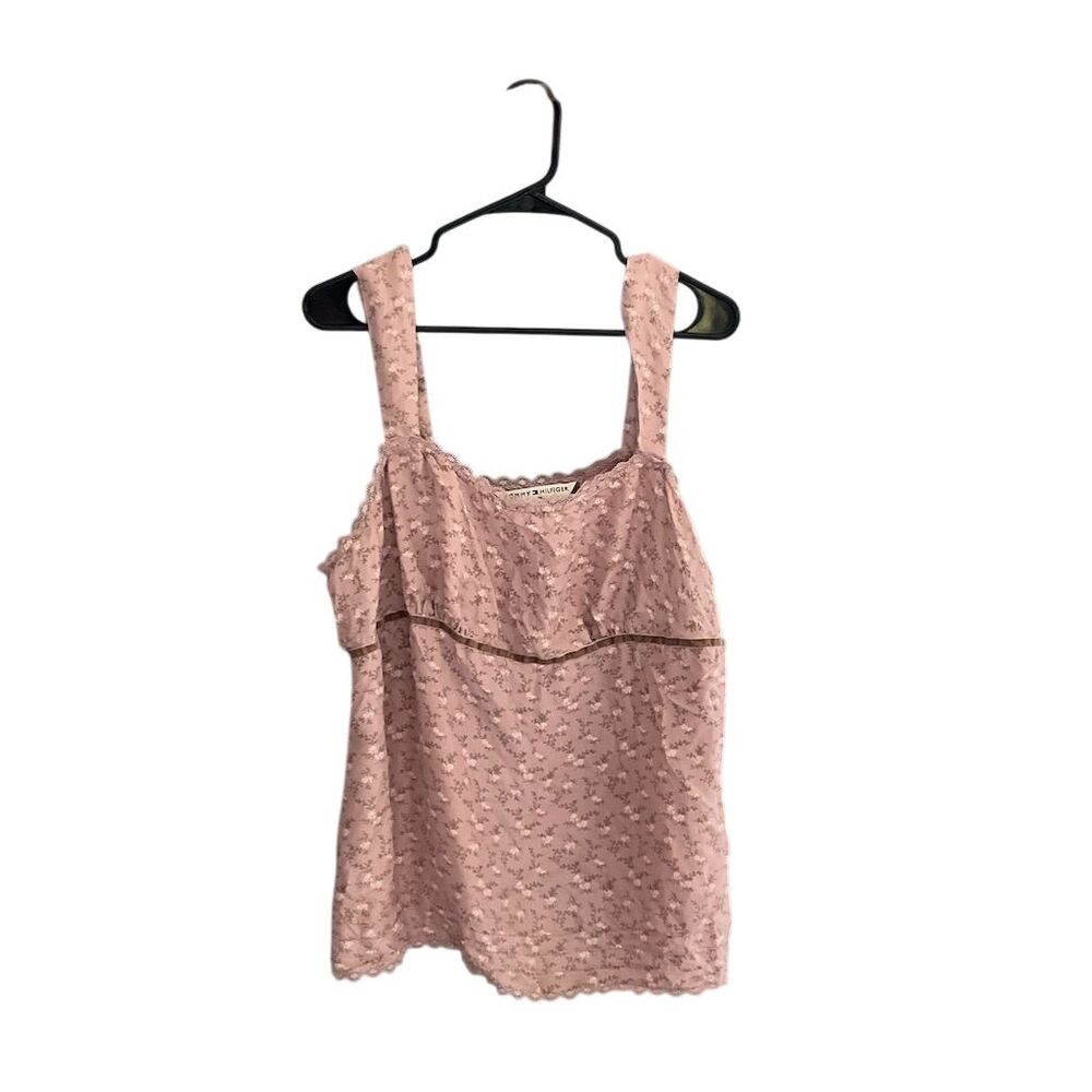 Tommy Hilfiger Dusty Rose Lace Strap Camisole